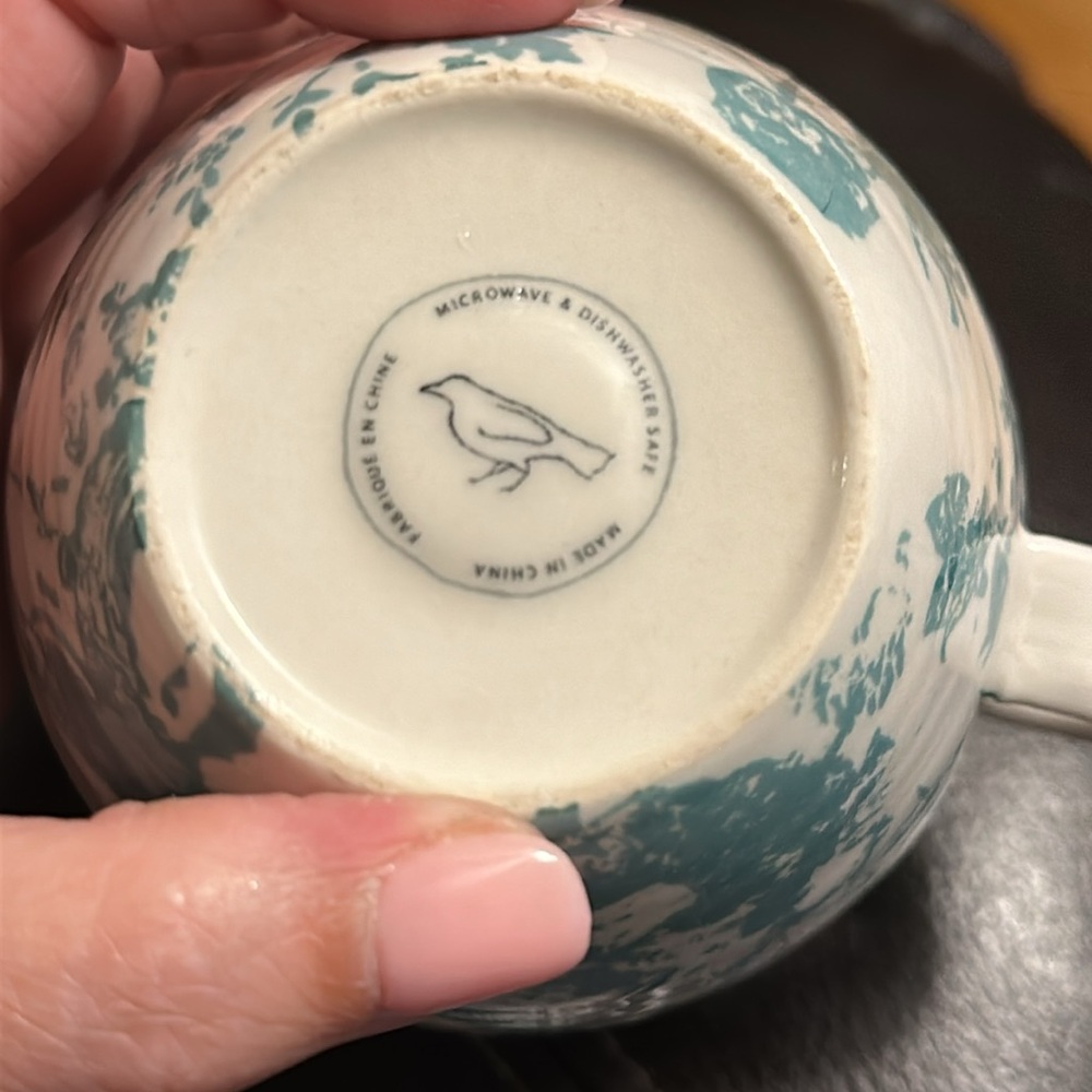 ❤️… Anthropologie Monogram S Mug - Picture 2 of 5